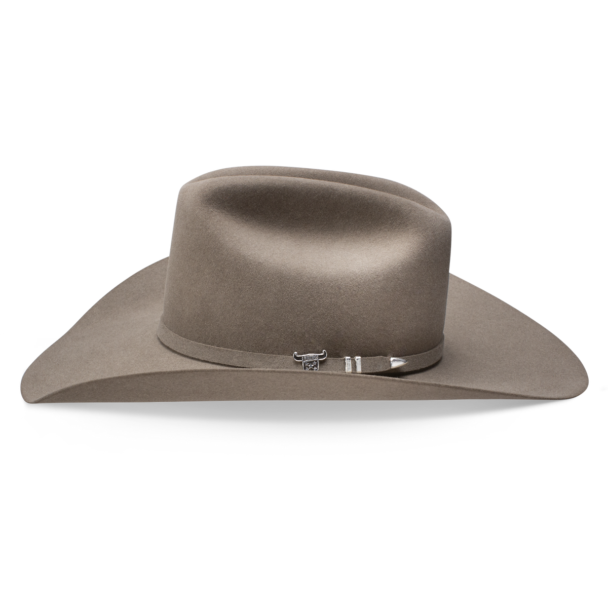 Resistol USTRC 6x Stone Felt Hat 6" RB Crown