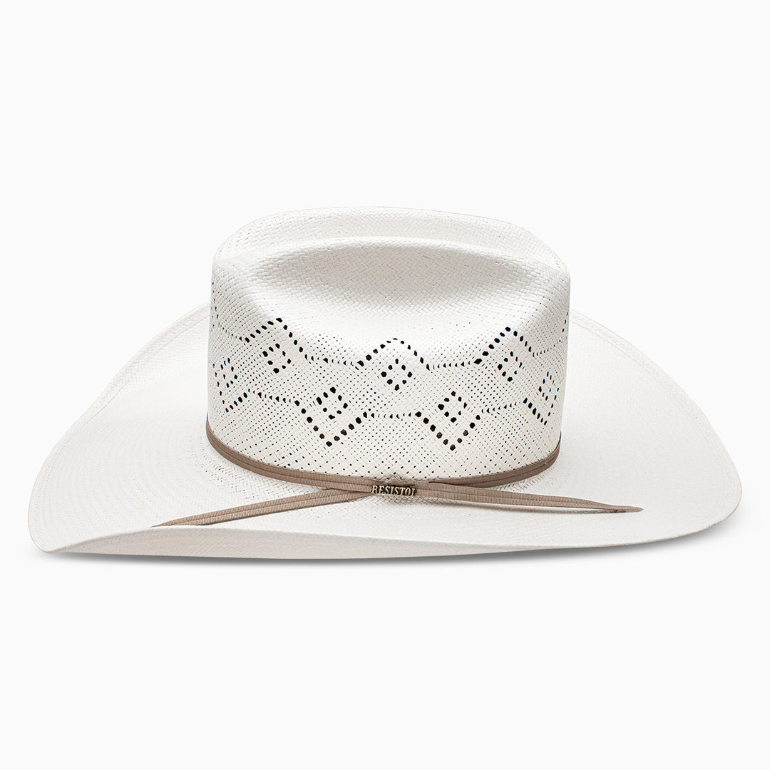 Resistol Brockband 20X Pre-Creased Straw Hat