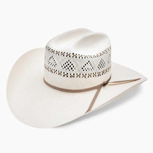 Resistol 20X Black Ridge 4 1/4" Brim Straw Hat Creased Crown