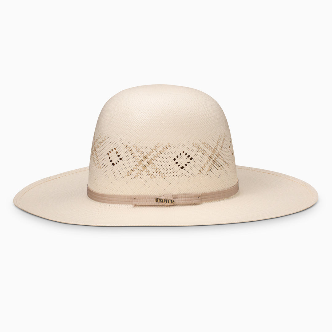 Resistol 20X Martel 4 1/4" Brim Straw Hat Open Crown