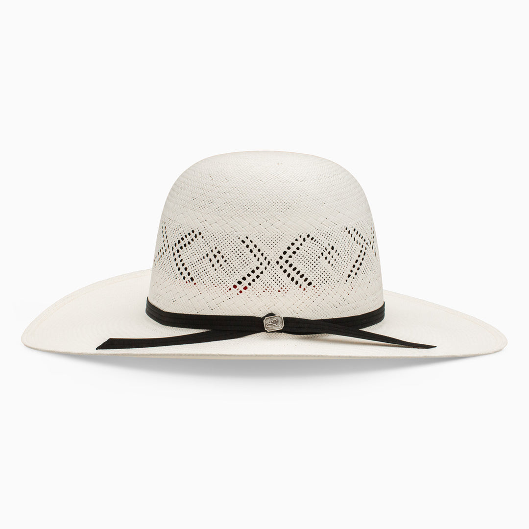 Resistol 20X Reins Straw Hat Open Crown