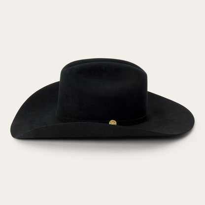 Stetson El Presidente 100X Golden Eagle Black Felt 4 1/4"