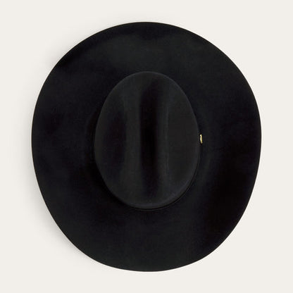 Stetson El Presidente 100X Golden Eagle Black Felt 4 1/4"
