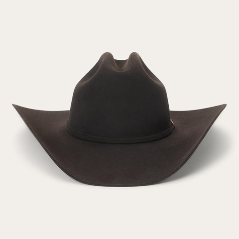 Stetson El Presidente 100X Golden Eagle Chocolate Felt 4 1/4"