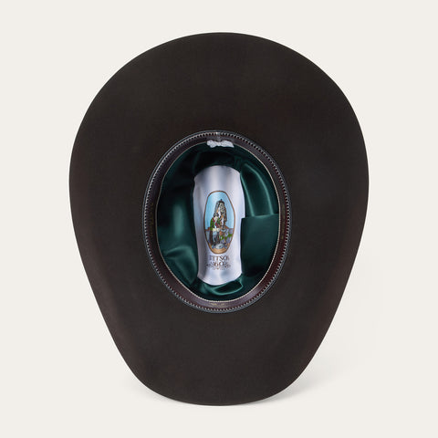 Stetson El Presidente 100X Golden Eagle Chocolate Felt 4 1/4"