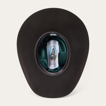 Stetson El Presidente 100X Golden Eagle Chocolate Felt 4 1/4"