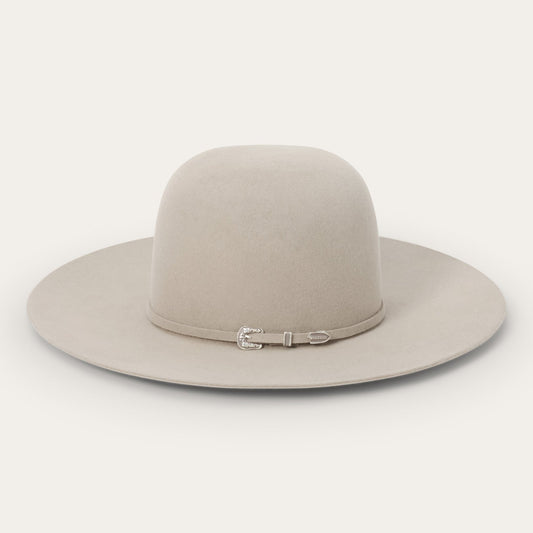 Stetson Skyline 6X Silverbelly Felt Hat 6" Open Crown