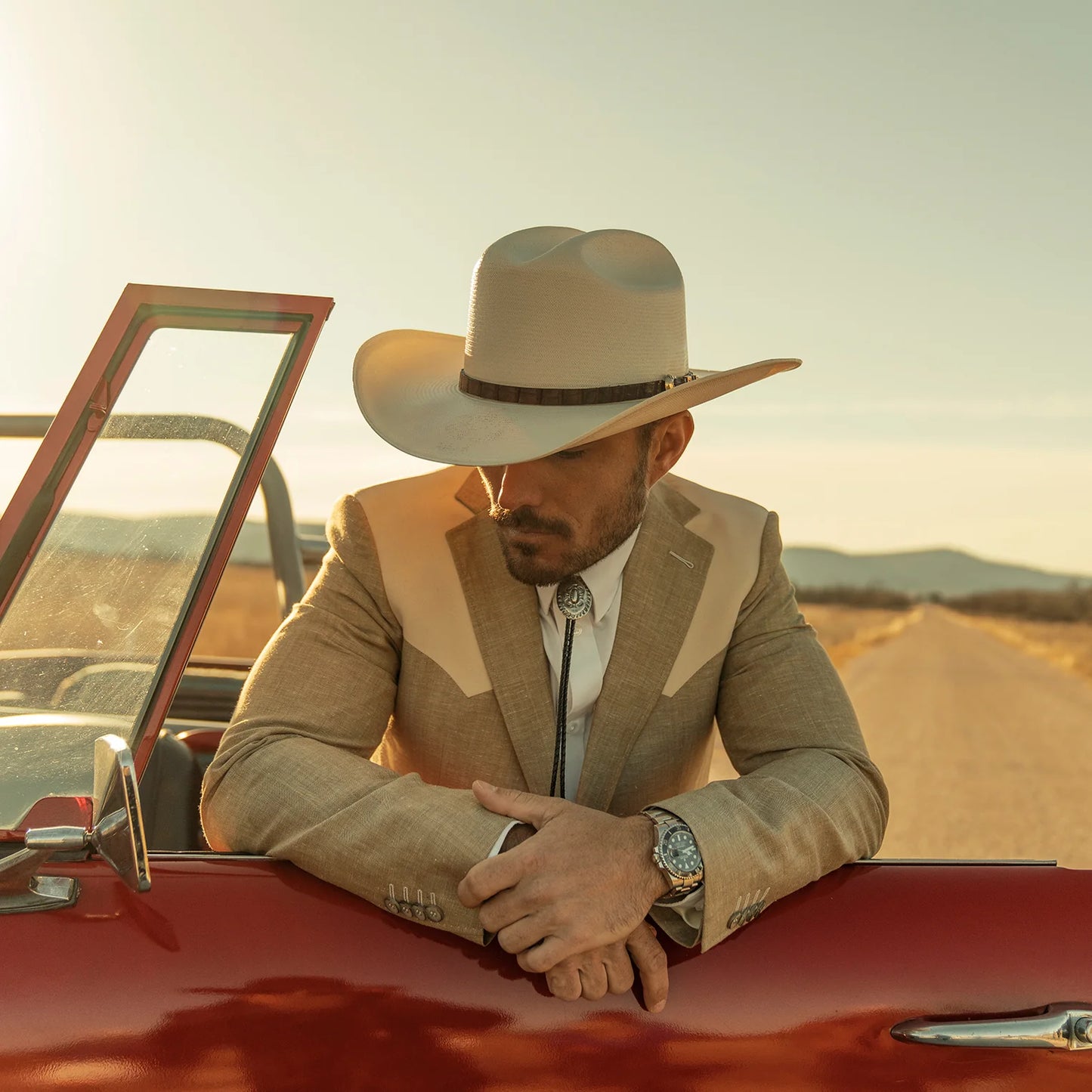 Stetson 1,000X Evilla de Oro 4" Brim Straw