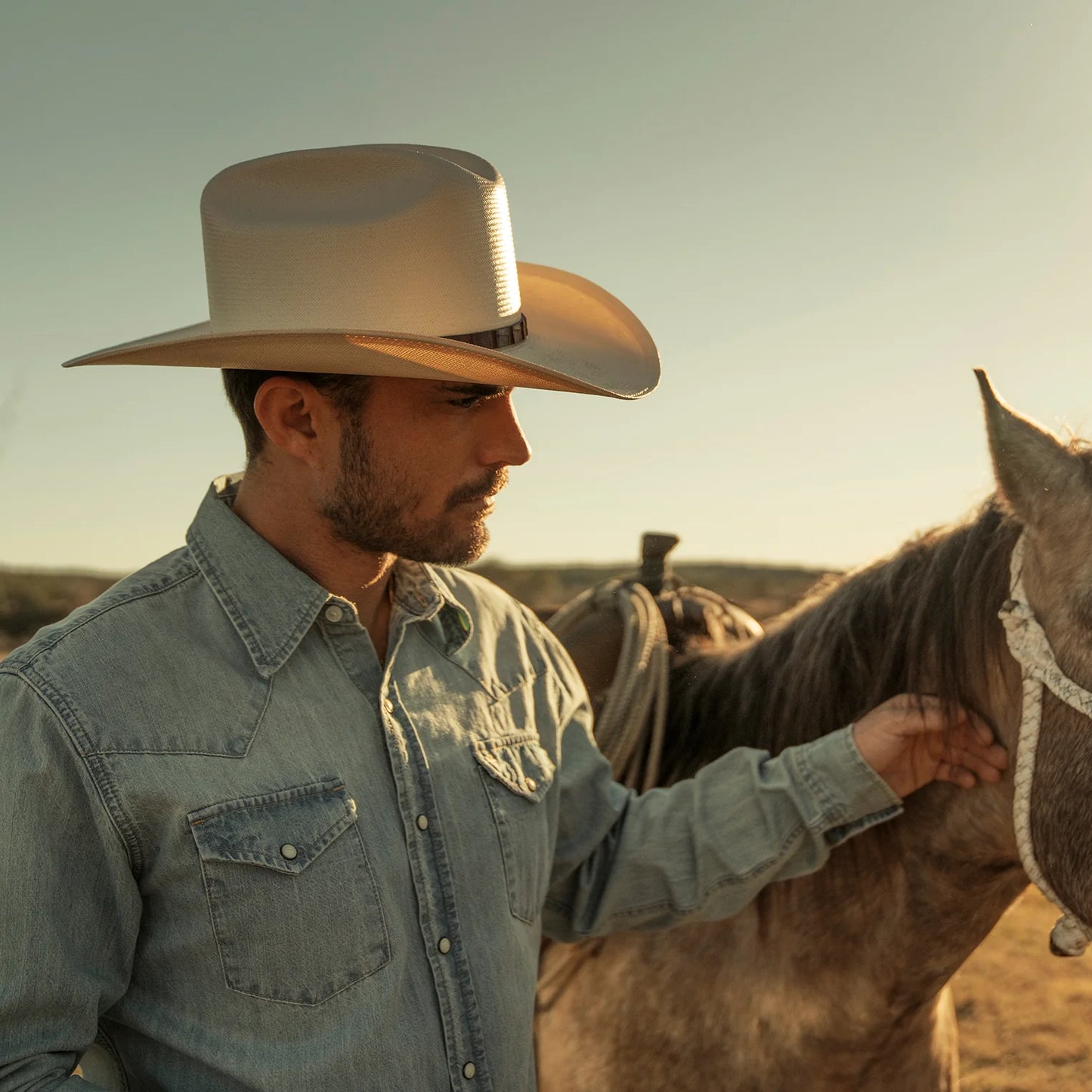 Stetson 1,000X Evilla de Oro 4" Brim Straw