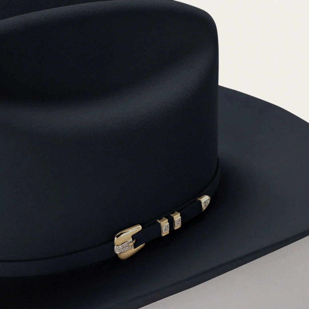 Stetson El Diamante 1,000X Black Felt 4"