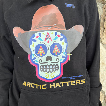 Arctic Hatters Dia De Los Lifts BLK sudadera con capucha