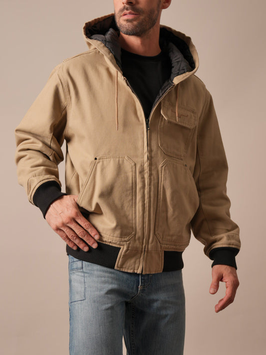 Men Bennett Jacket Taupe