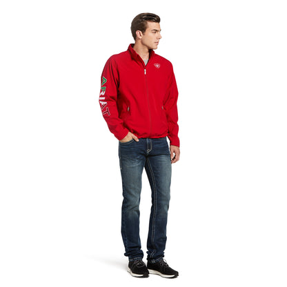 Ariat New Team Softshell MEXICO Jacket RED