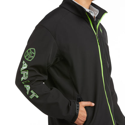 Ariat Logo 2.0 Softshell Jacket BLACK/ GREY CAMO