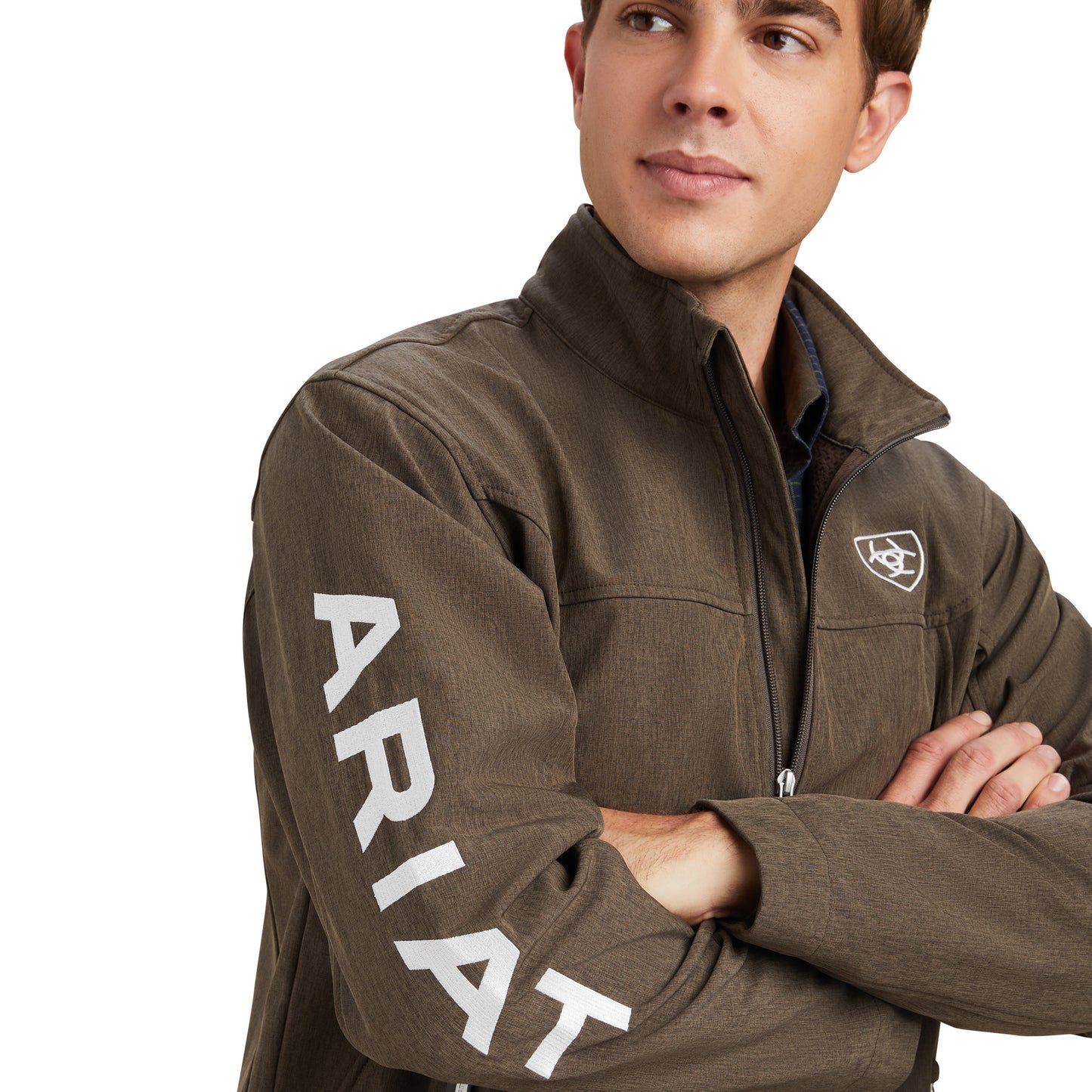 Ariat New Team Softshell Jacket BANYAN BARK HEATHER