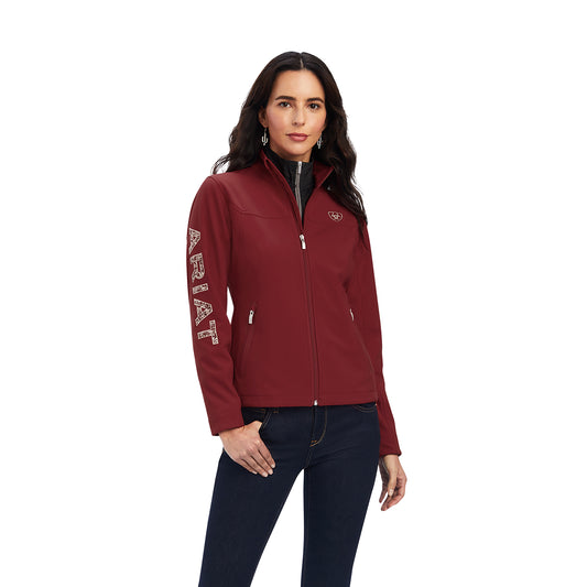 Ariat Womens Aparejo Team Softshell Jacket SUN-DRIED TOMATO