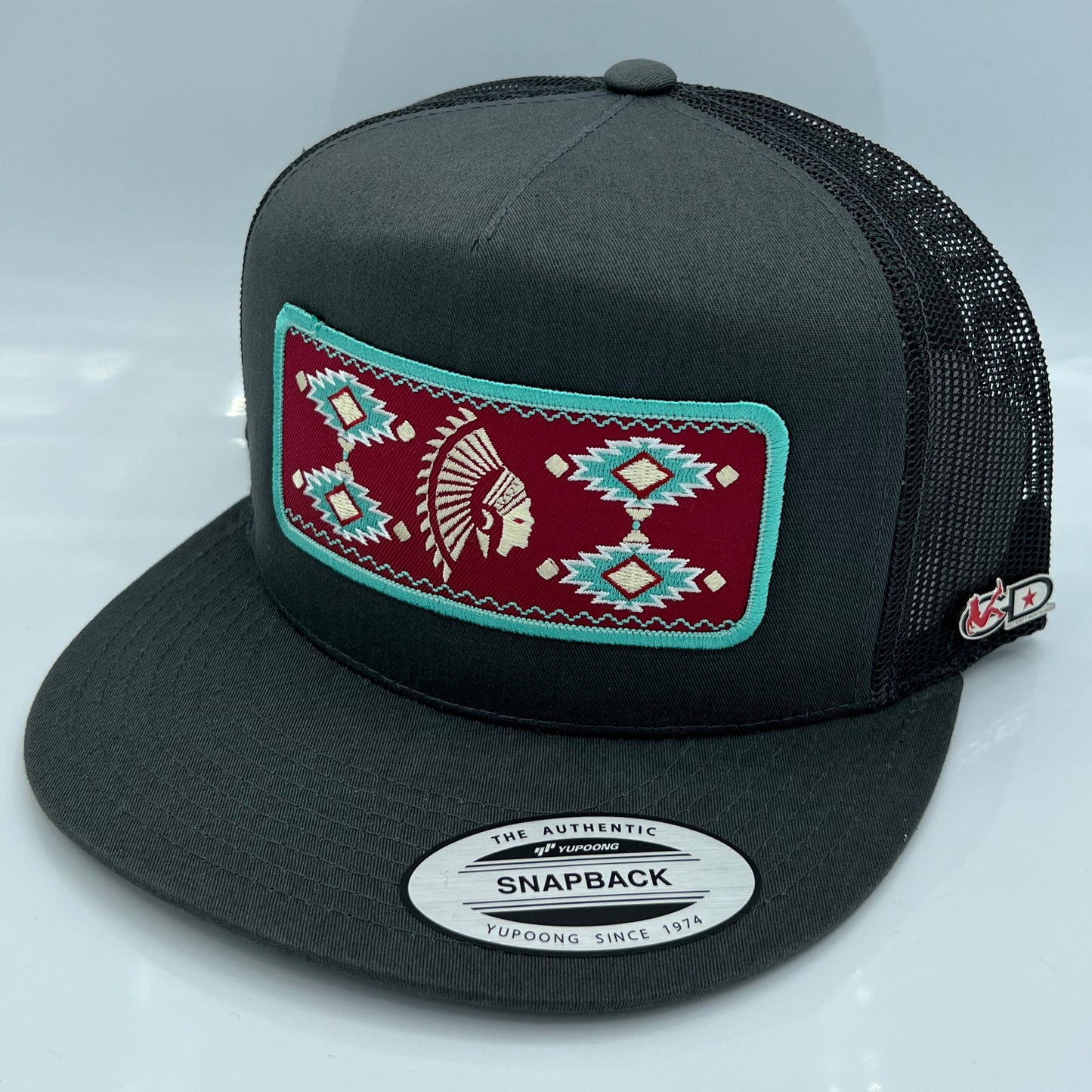 Get Dirty Merchandise Mrn Aztlan Chr/Chr Trucker Hat