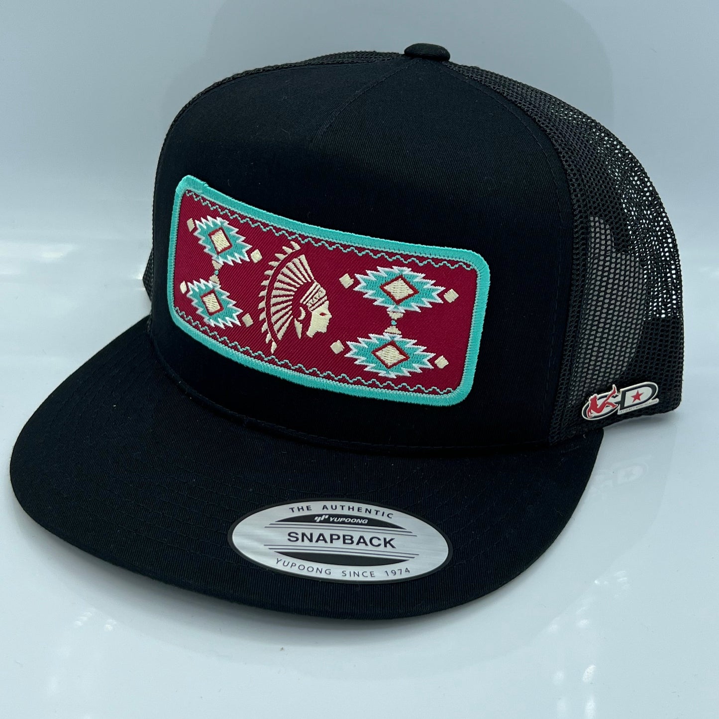 Get Dirty Merchandise Mrn Aztlan Blk/Blk Trucker Hat