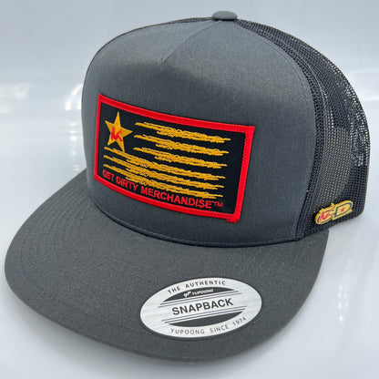 Get Dirty Merchandise BLK W&F Chr/Chr Trucker Hat
