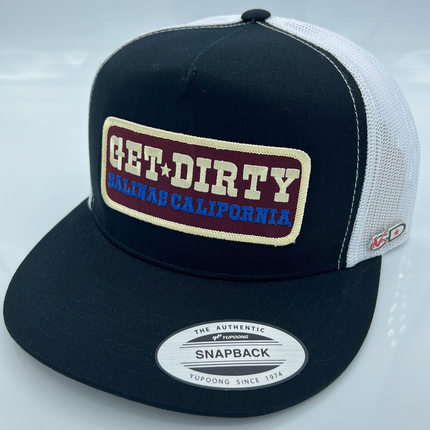 Get Dirty Merchandise MRN Arabella Blk/Wht Trucker Hat