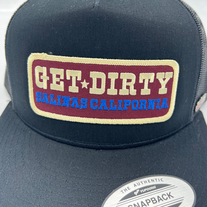 Get Dirty Merchandise MRN Arabella Blk/Blk Trucker Hat