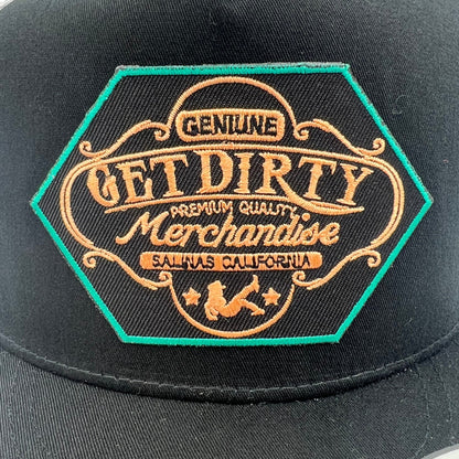 Get Dirty Merchandise BLK Pasamontañas Blk/Blk Trucker Hat