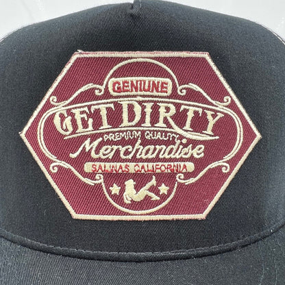 Get Dirty Merchandise MRN Balaclava Blk/Wht Trucker Hat