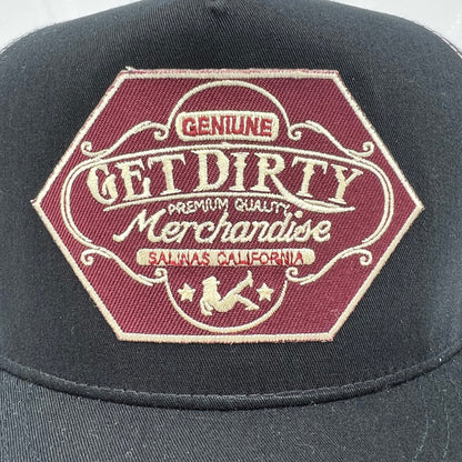 Get Dirty Merchandise MRN Balaclava Blk/Blk Trucker Hat