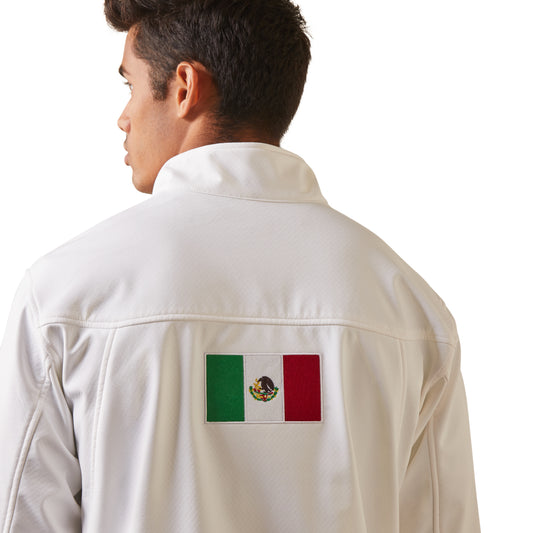 Nueva chaqueta Team Softshell MEXICO BLANCO