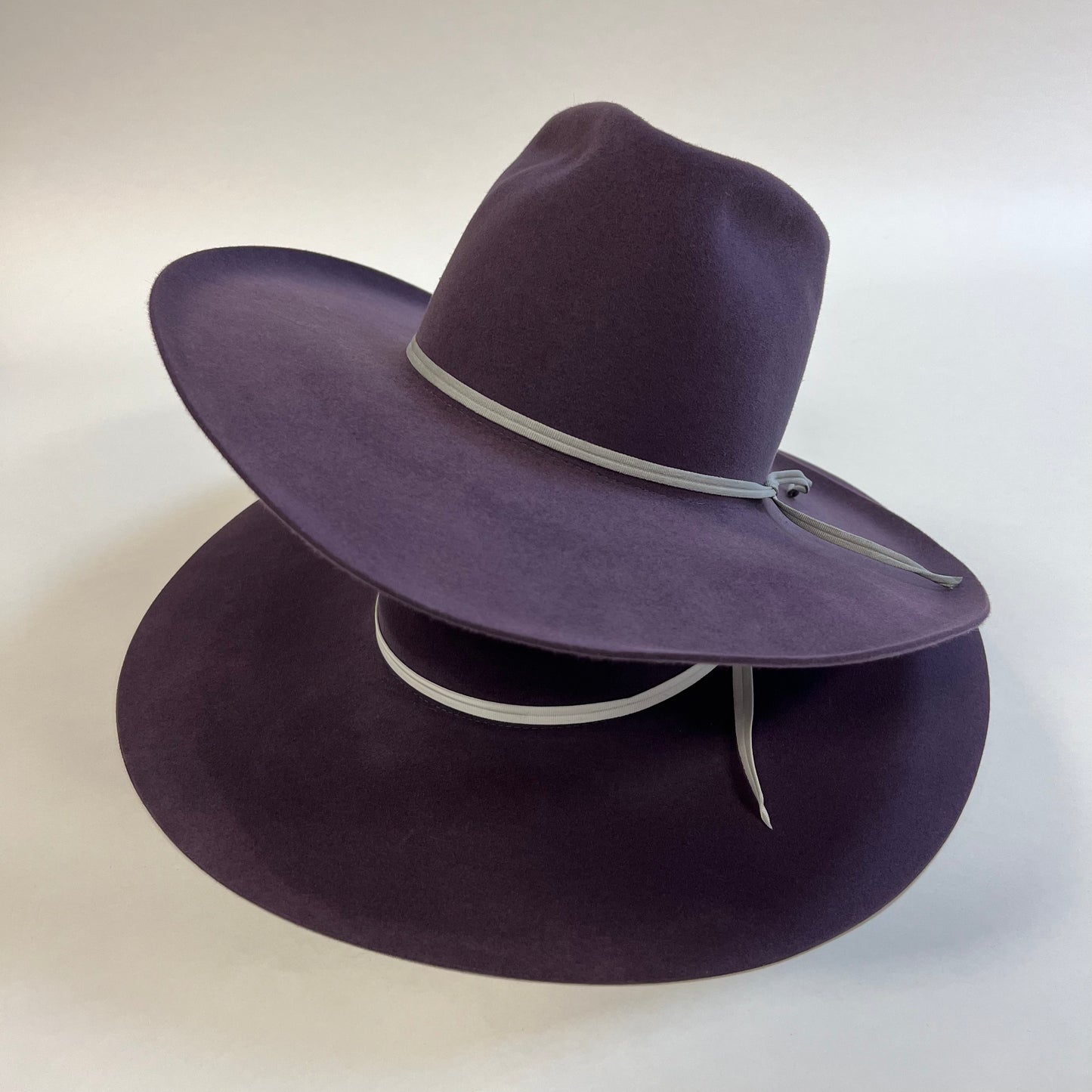 Tacchino 10X Purple Felt Hat 6" Open Crown