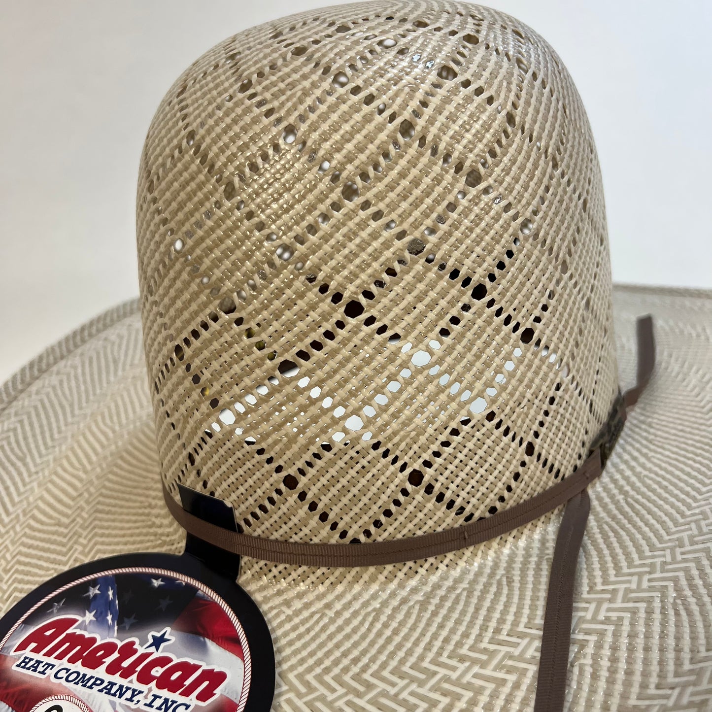 American Hat 5050 Paja 4 1/4" Ala - 6" Corona abierta