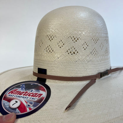 American Hat 8500 Paja 4 1/4" Ala - 6" Corona abierta