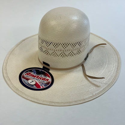 American Hat 6800 Paja 4 1/4" Ala - 6" Corona abierta