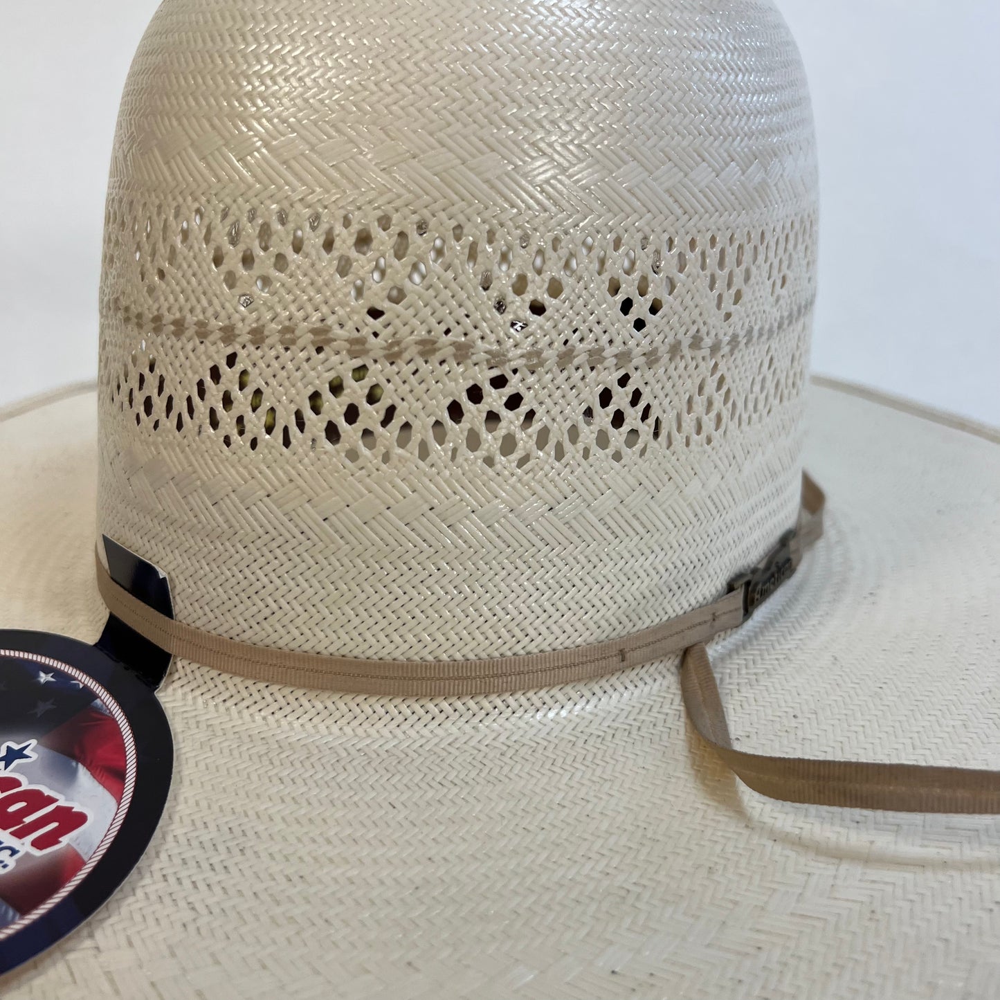 American Hat 6800 Paja 4 1/4" Ala - 6" Corona abierta